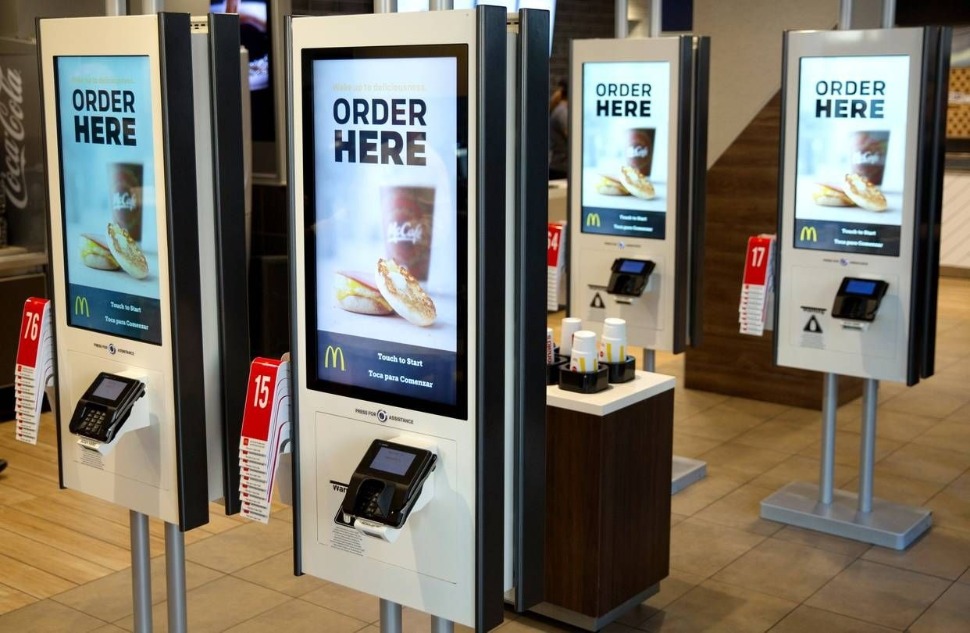 2 More money is spent using self service kiosks